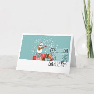 Cartão 7" do código do cumprimento QR x5 "