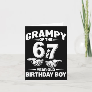 Cartão 7 Year Old Birthday I Was 6 Im 7 67 Meme Grampy