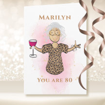 80 e Fabuloso Aniversário de 80 anos Afro-American