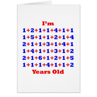 Cartão 81 anos velho!