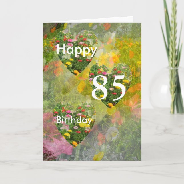 Cartão 85º Aniversário (Frente)