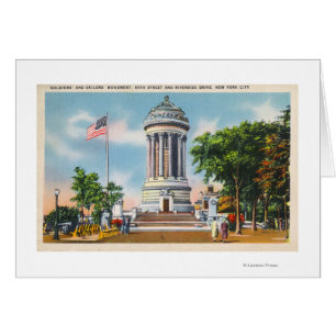 Cartão 89º Soldados de unidades de Rua e de Riverside