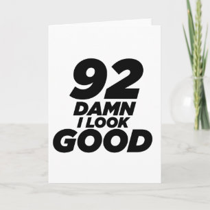 Cartão 92 Eu Estou Bem Aniversário