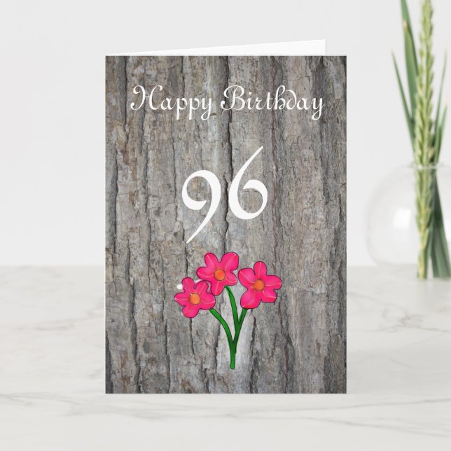 Cartão 96º Aniversário (Frente)