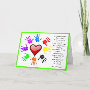 Cartão A0001.I Fez uma diferença.Card.2