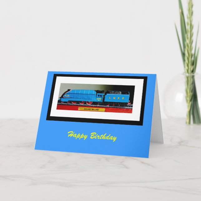 Cartão a4 mallard rb, Parabéns (Frente)