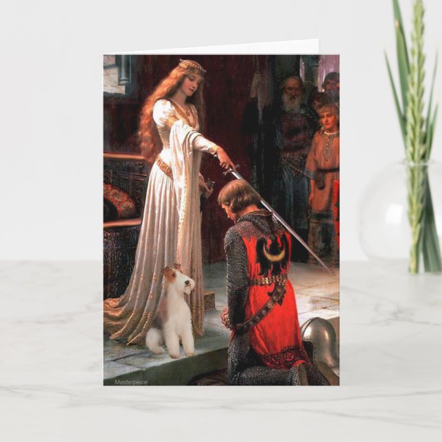 Cartão A Accolade - Fio Fox Terrier #4 (Frente)