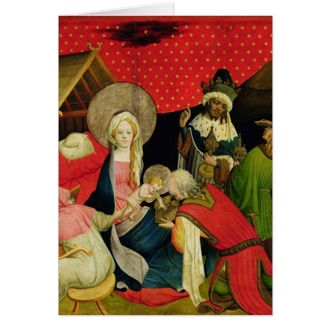 Cartão A adoração dos Magi 2 (Frente)