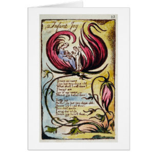 Cartão "A alegria infantil", chapeia 23 'das canções da