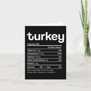 Cartão A alimentação da Turquia diverte-se graças ao nata