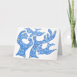 Cartão A alma não pode descansar a bordo