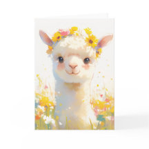 A Alpaca Coroada de Flores
