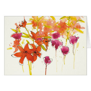 Cartão A ameixa do rissol