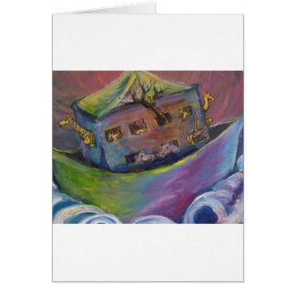 Cartão A arca de Noah