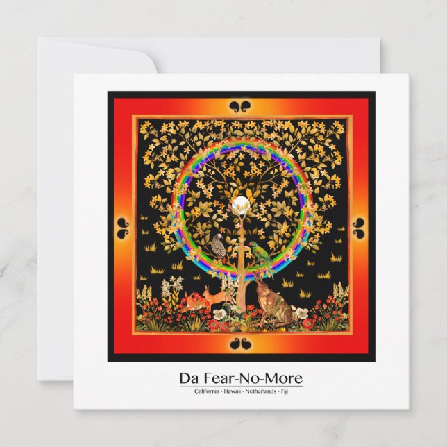 Cartão A árvore do LIfe (Frente)