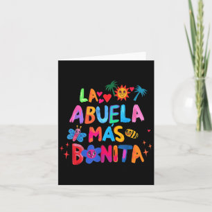 Cartão A Avó Mais Bonita Mamãe Avó Bonita Dia das Mães