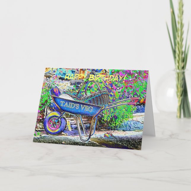 CARTÃO A BARRA DE RODAS DA AVÓ (Frente)