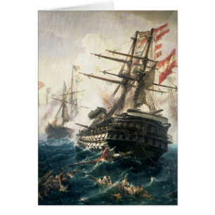 Cartão A batalha de Lissa