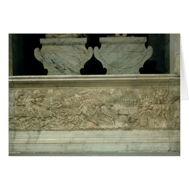 Cartão A Batalha de Marignano (Frente Horizontal)