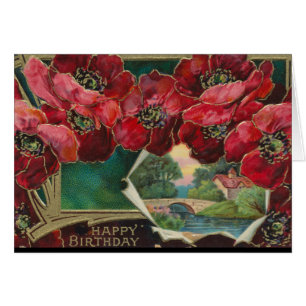 Cartão A Beleza da Vintage