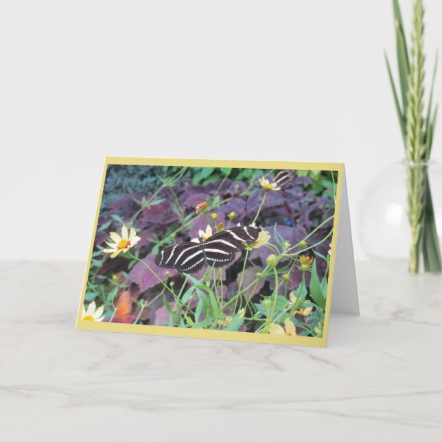 Cartão A beleza de primavera (Frente)