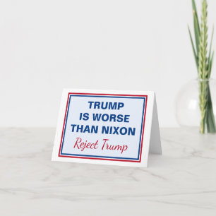 Cartão A Bomba É Pior Do Que A Bomba De Rejeição De Nixon