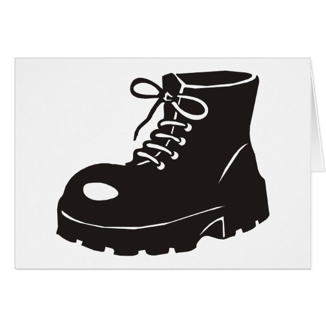 Cartão A bota (Frente Horizontal)