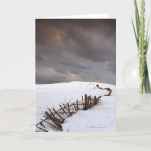 Cartão A Broken Fence