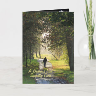 Cartão A Brother’s Love, sympathy card