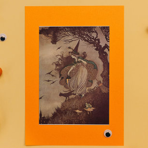 Cartão A Bruxa Pequena