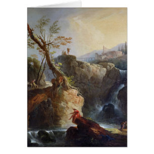Cartão A cachoeira, 1773