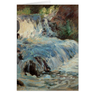 Cartão A Cachoeira de Twachtman, Impressionismo Antigo