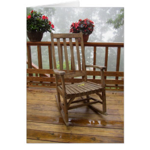 Cartão A cadeira de balanço