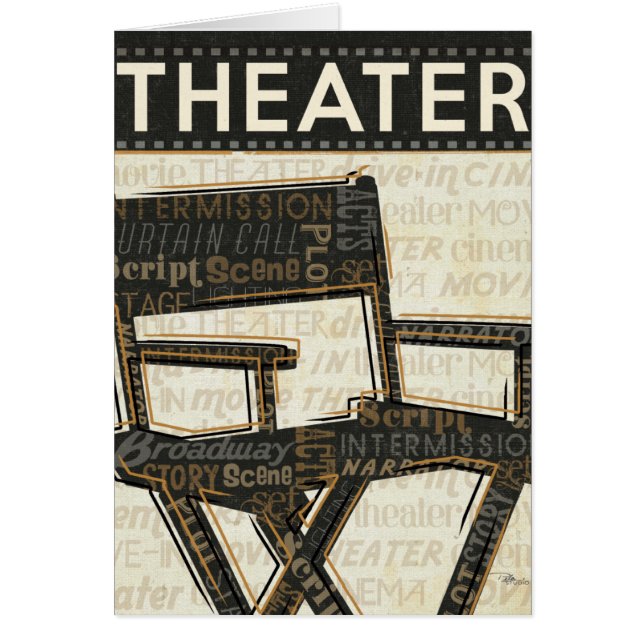 Cartão A Cadeira do diretor (Frente)