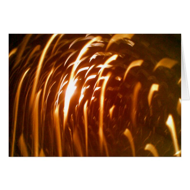 Cartão A Caligrafia da Luz (Frente Horizontal)