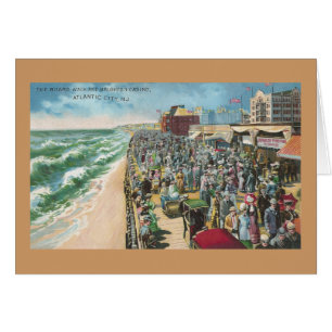 Cartão A caminhada do conselho e o casino de Brigghton