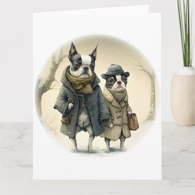 Cartão A Caminhada dos Invernos (Frente)