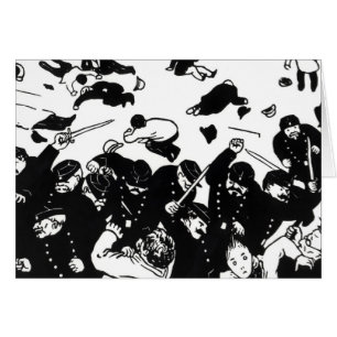 Cartão A carga, 1893