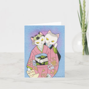 Cartão A carta de amor