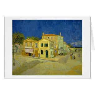 Cartão A Casa Amarela (F464) Van Gogh Belas Artes