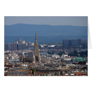 Cartão A catedral de St Stephen, Viena Áustria
