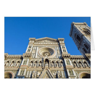 Cartão A catedral Santa Maria del Fiore, Firenze,