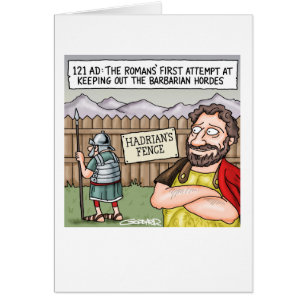 Cartão A cerca de Hadrian