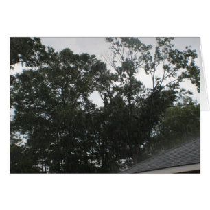 Cartão A chuva da chuva parte