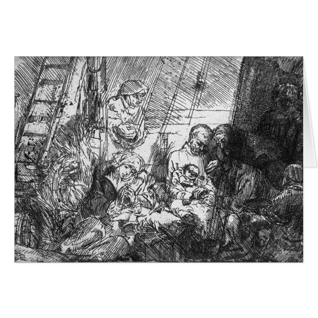 Cartão A circuncisão, 1654 (Frente Horizontal)