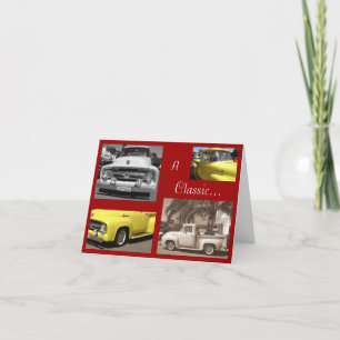 Cartão A Classic... (belated Father's Day card)