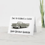 CARTÃO A CLASSIC BIRTHDAY" TO A "CLASSIC GRANDSON***<br><div class="desc">WISH A "CLASSIC GRANDSON" A VERY "CLASSIC AND ***HAPPY BIRTHDAY!*** LET HIM KNOW HE IS "VERY SPECIAL" ON HIS "SPECIAL DAY"</div>