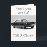 CARTÃO ****A CLÁSSICO VAI 50**** FELIZ ANIVERSÁRIO<br><div class="desc">ESTE É UM DIA EM QUE SEU AMIGO OU RELATIVO FICA MAIS VELHO E VOCÊ SÓ TEM QUE DIZER ESSE SUPREMO COMENTÁRIO SOBRE TORNAR O GRANDE ****50*** UM "CLÁSSICO" COM CERTEZA!</div>
