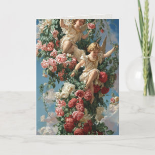 Cartão A Coleção Anjo Por ArtDesignsByBlake.com