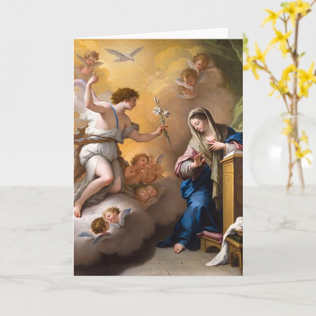 Cartão A Comunicação, Paolo de Matteis (Flor Amarela)